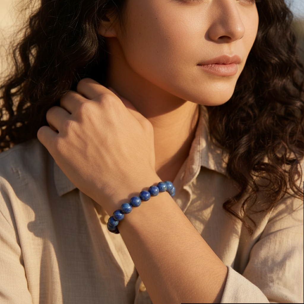 bracelet lapis lazuli
