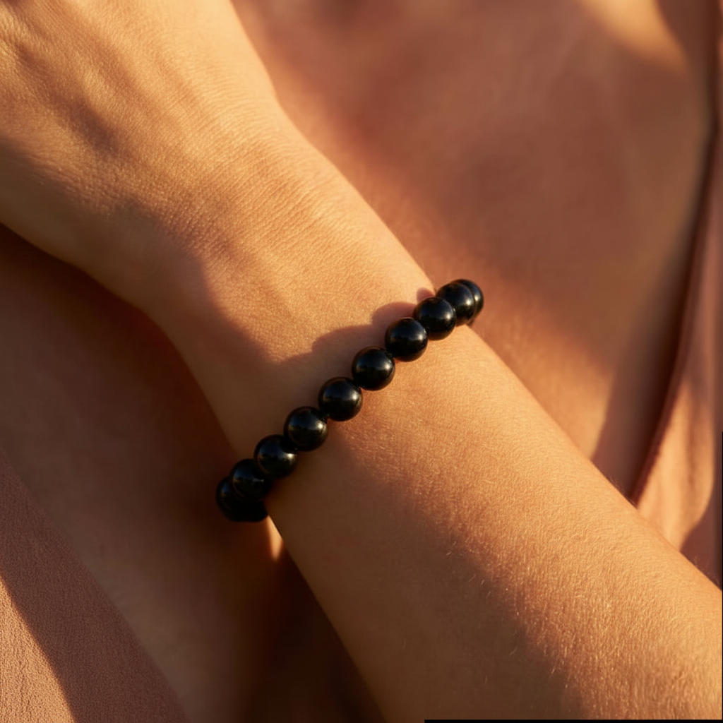 bracelet obsidienne