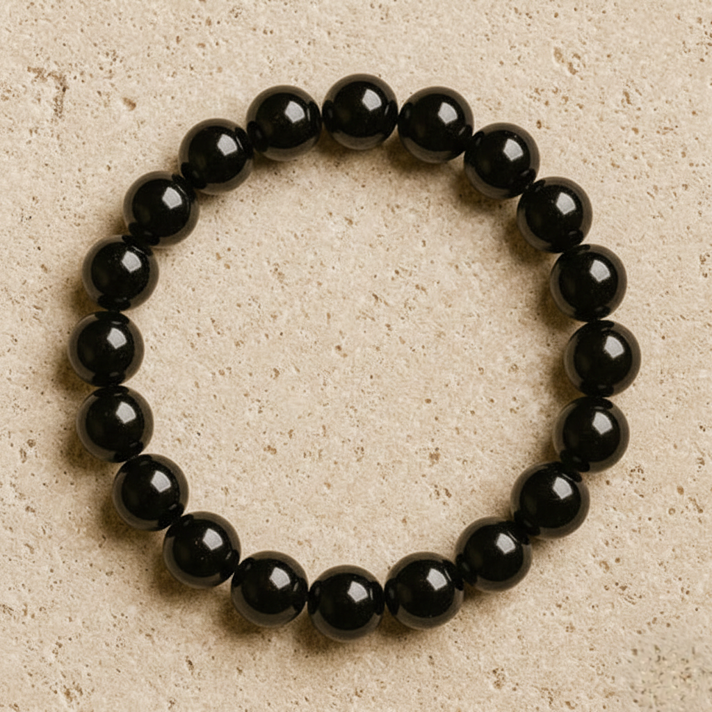 bracelet obsidienne