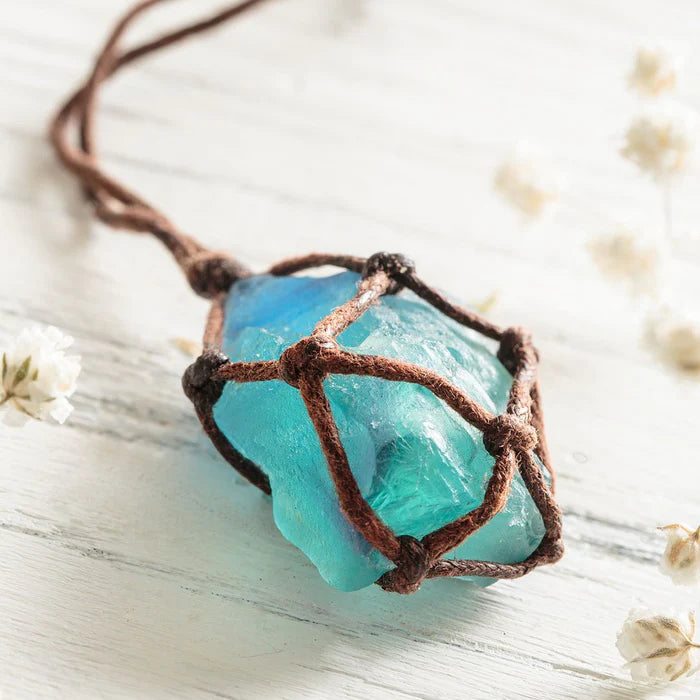 collier en fluorite